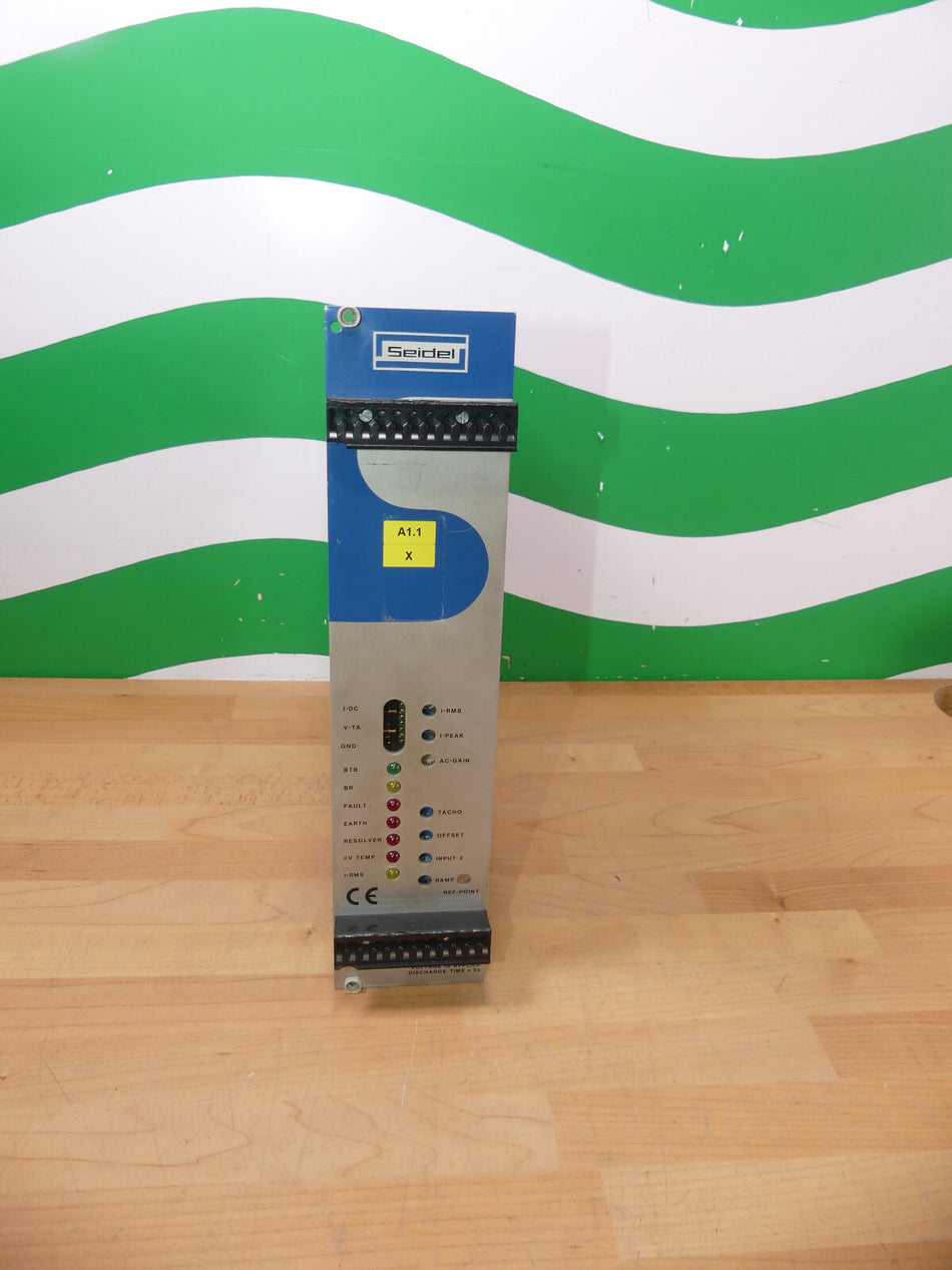Seidel  WAF65WKS-CE310/12PB Servo Drive Control