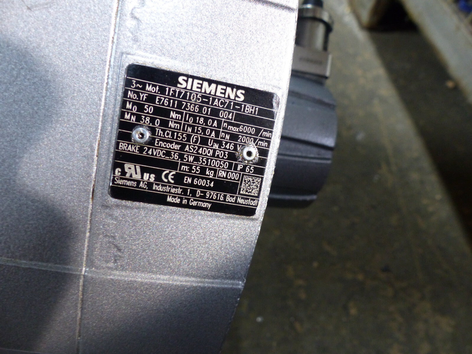 Siemens 1FT7105-1AC71-1BH1