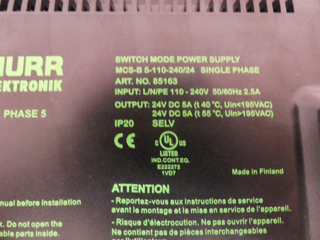 Murr Elektronik MCS-B 5-110-240/24