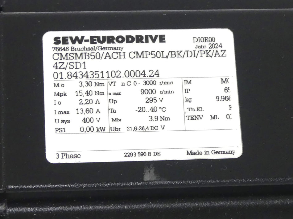 SEW CMSMB50/ACH CMP50L/BK/DI/PK/AZ4Z/SD1 ( NEU )