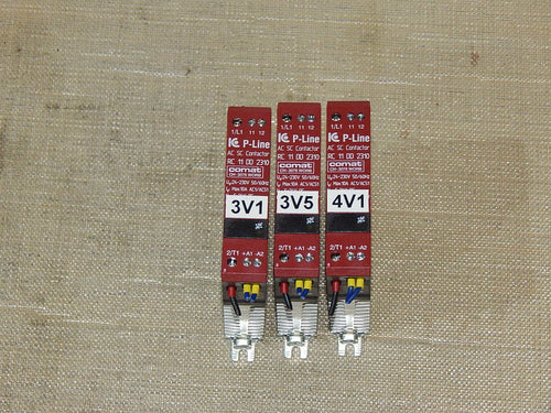  3x IC Electronic RC 11 DD 2310 Comat AC SC Contactor used