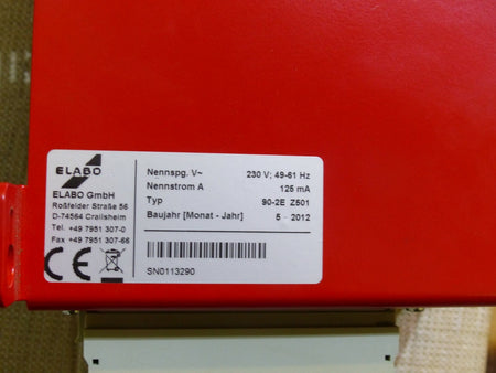  ELABO Einbau-Widerstandsmessgerät „Integrated Ohm Meter 90-2E Z501