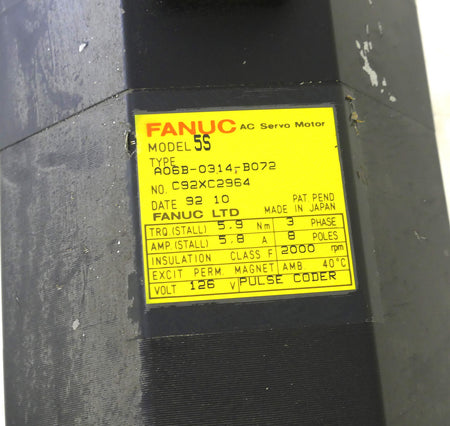 FANUC A06B-0314-B072