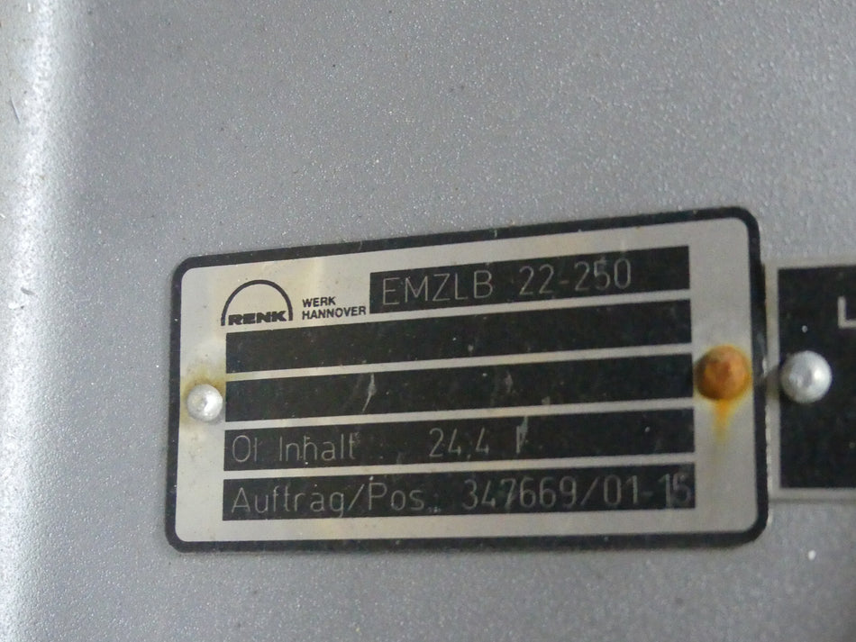 RENK EMZLB 22-250 (Flanschgleitlager)