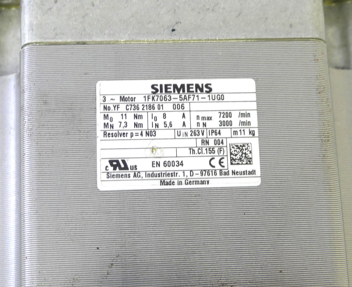 Siemens 1FK7063-5AF71-1UG0