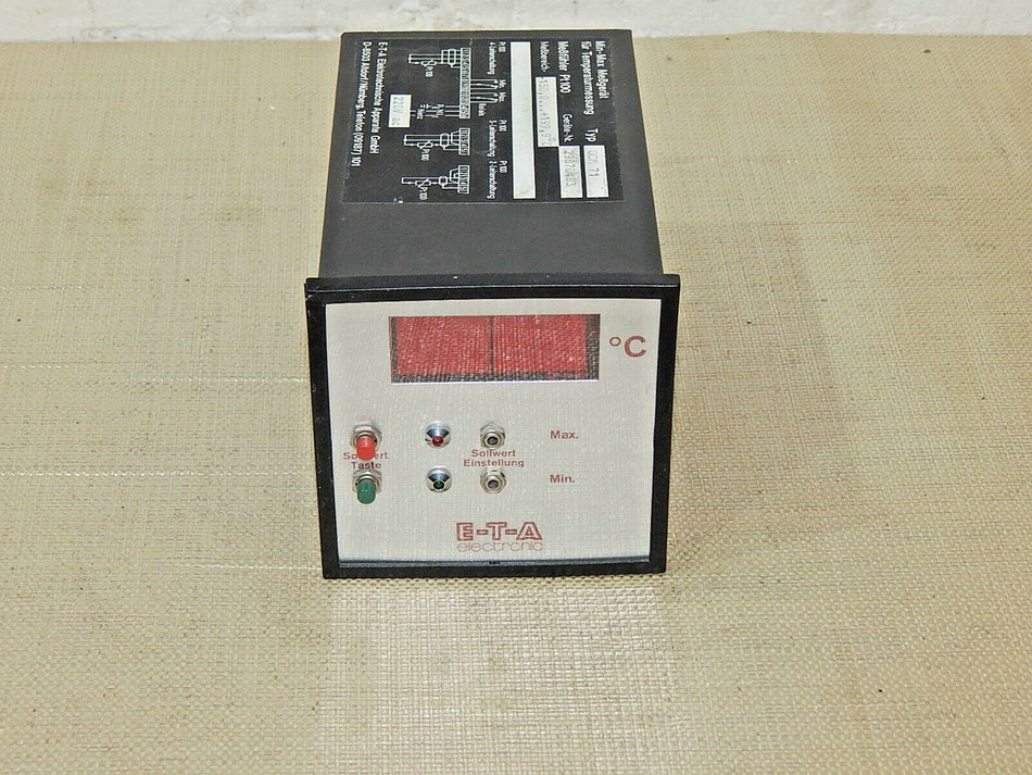 E-T-A Digital-Messgerät für Temperaturmessung DCM 71 Gerätnr: 29870483 