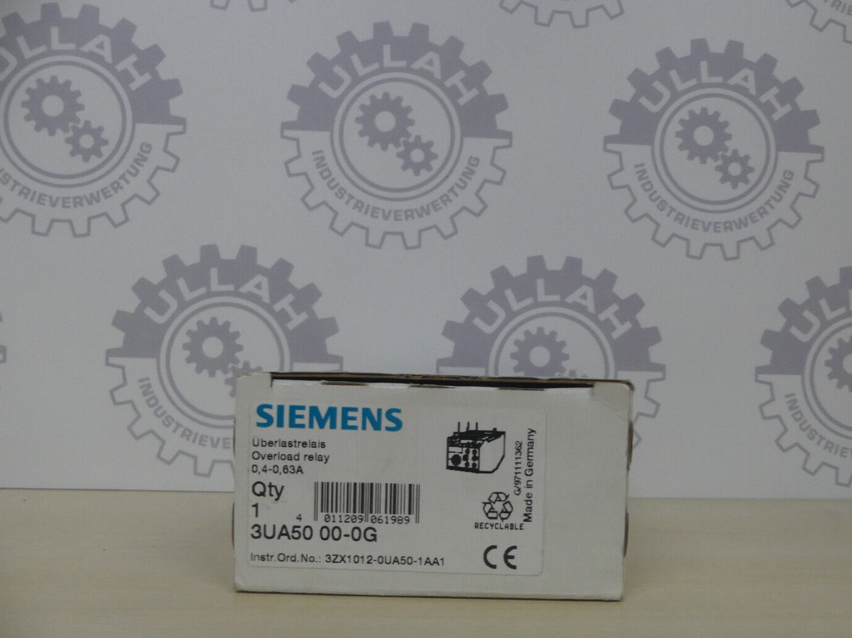 Siemens 3UA50 00-0G