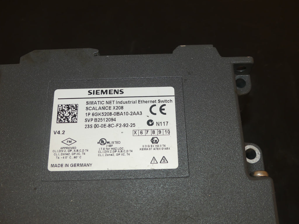 Siemens 6GK5208-0BA10-2AA3