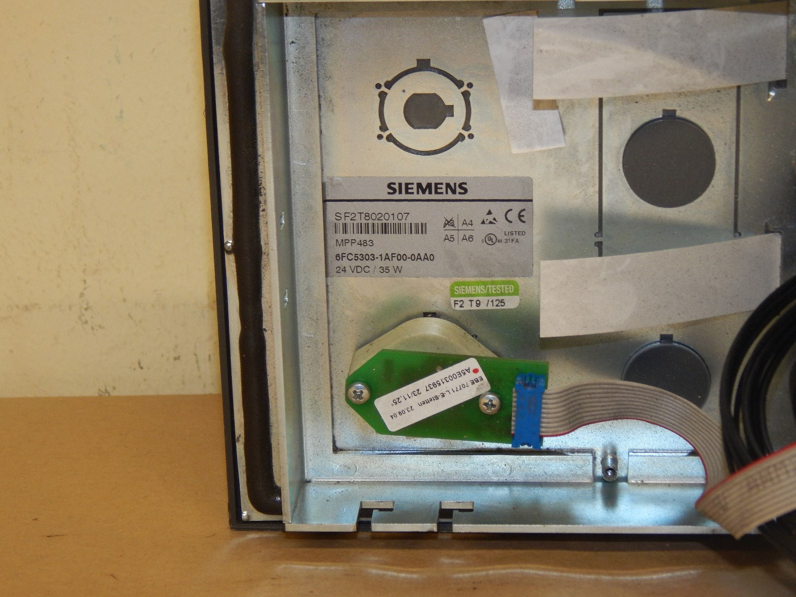 Siemens Sinumerik Push Button Panel 6FC5303-1AF00-0AA0