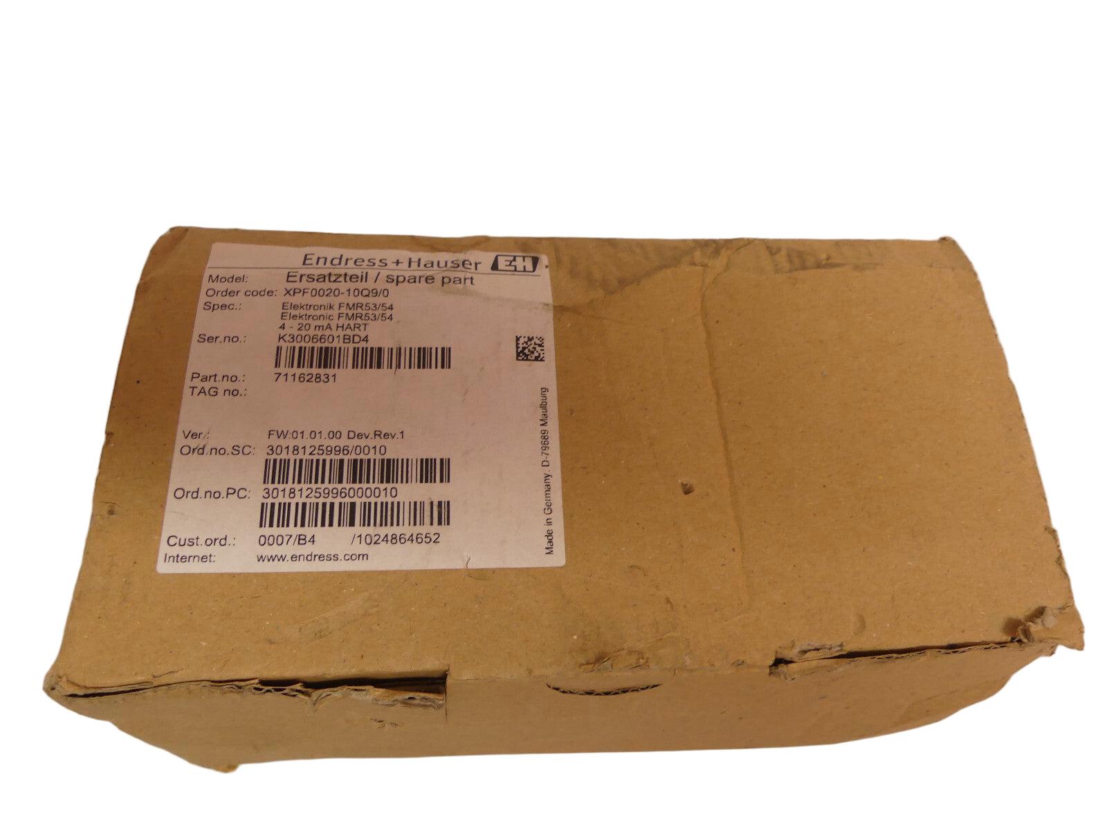 Endress+Hauser  Ersatzteil/spare part XPF0020-10Q9/0
