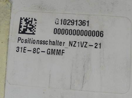 Euchner Positionsschalter NZ1VZ-2131E-8C-GMMF