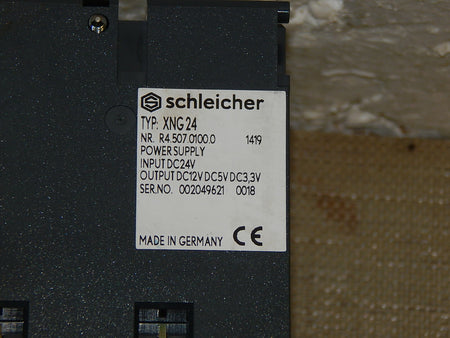 Schleicher XNG 24 Netzteil Power Supply  NR.R4.507.0100.0 