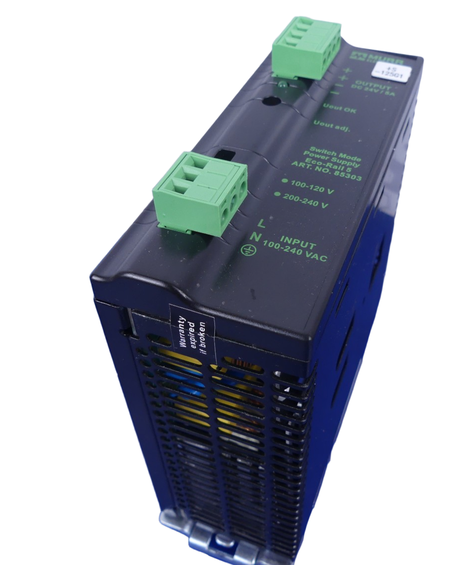MURR ELEKTRONIK SWITCH MODE POWER SUPPLY Eco-Rail 5-100-240/24