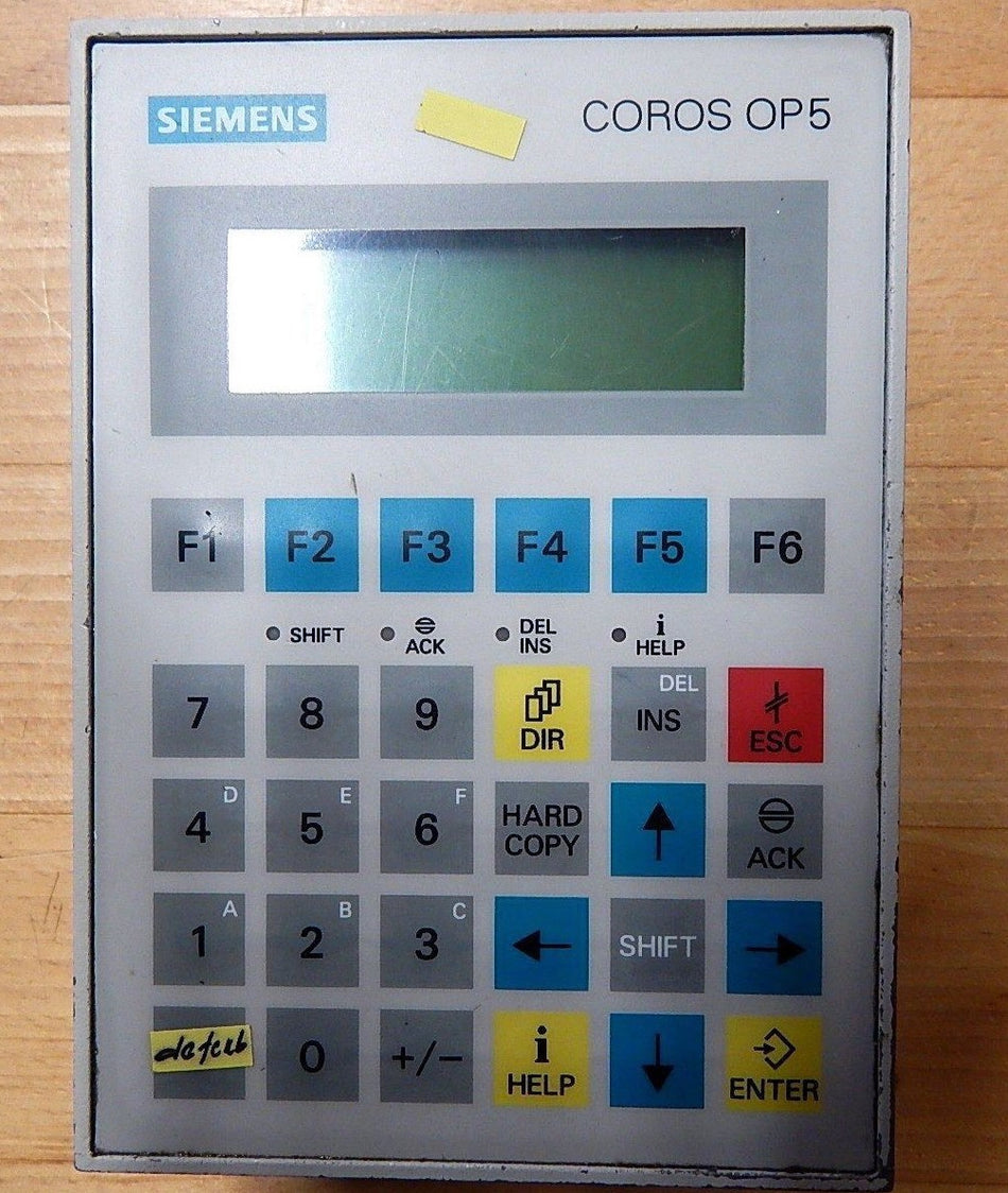 Siemens  OPERATOR PANEL OP5/A1 6AV3505-1FB01 Vers.6
