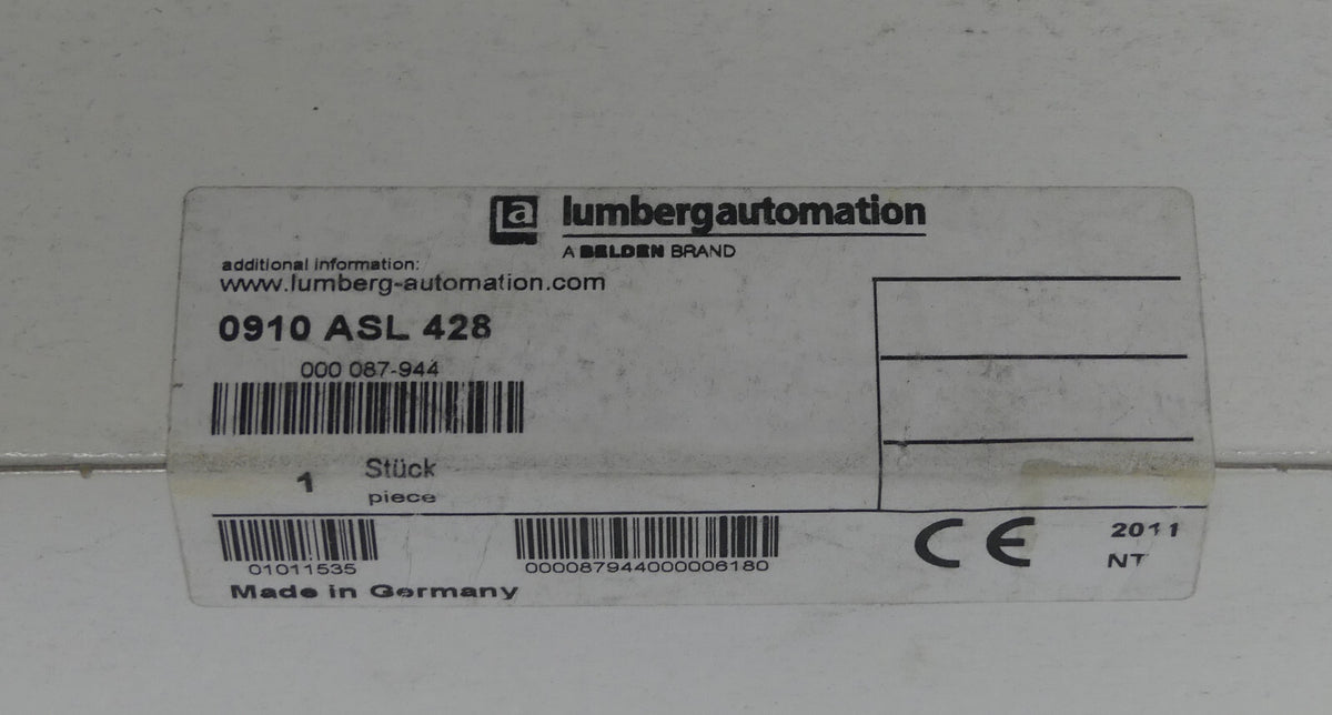 lumbergautomation 0910 asl 428   0910asl428