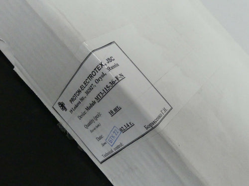 8x Proton-Electrotex MT3-115-36-F-N 