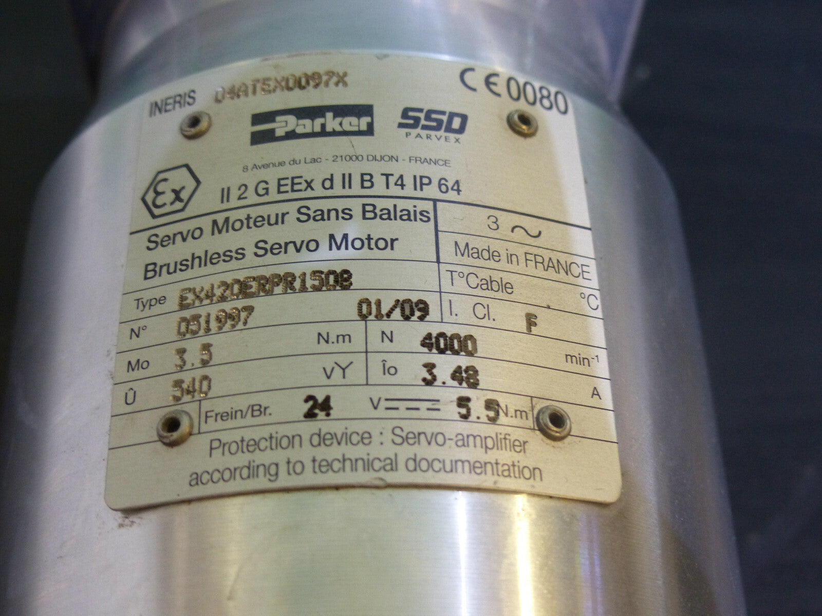 Parker SSD EX420ERPR1508