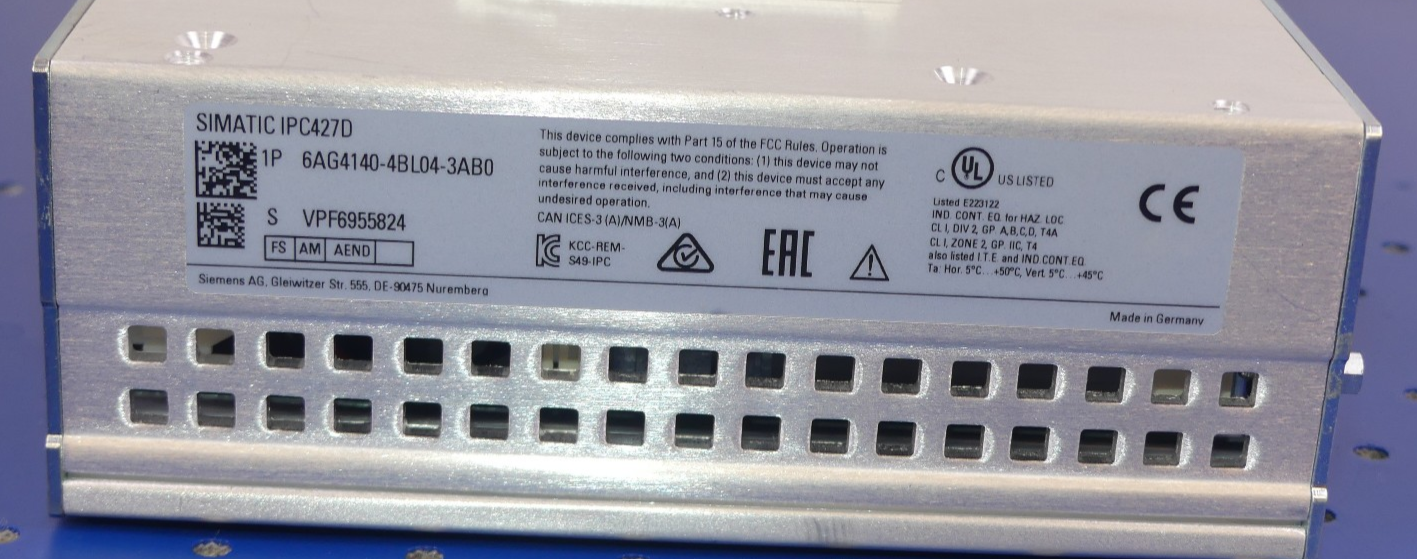 SIEMENS 6AG4140-4BL04-3AB0