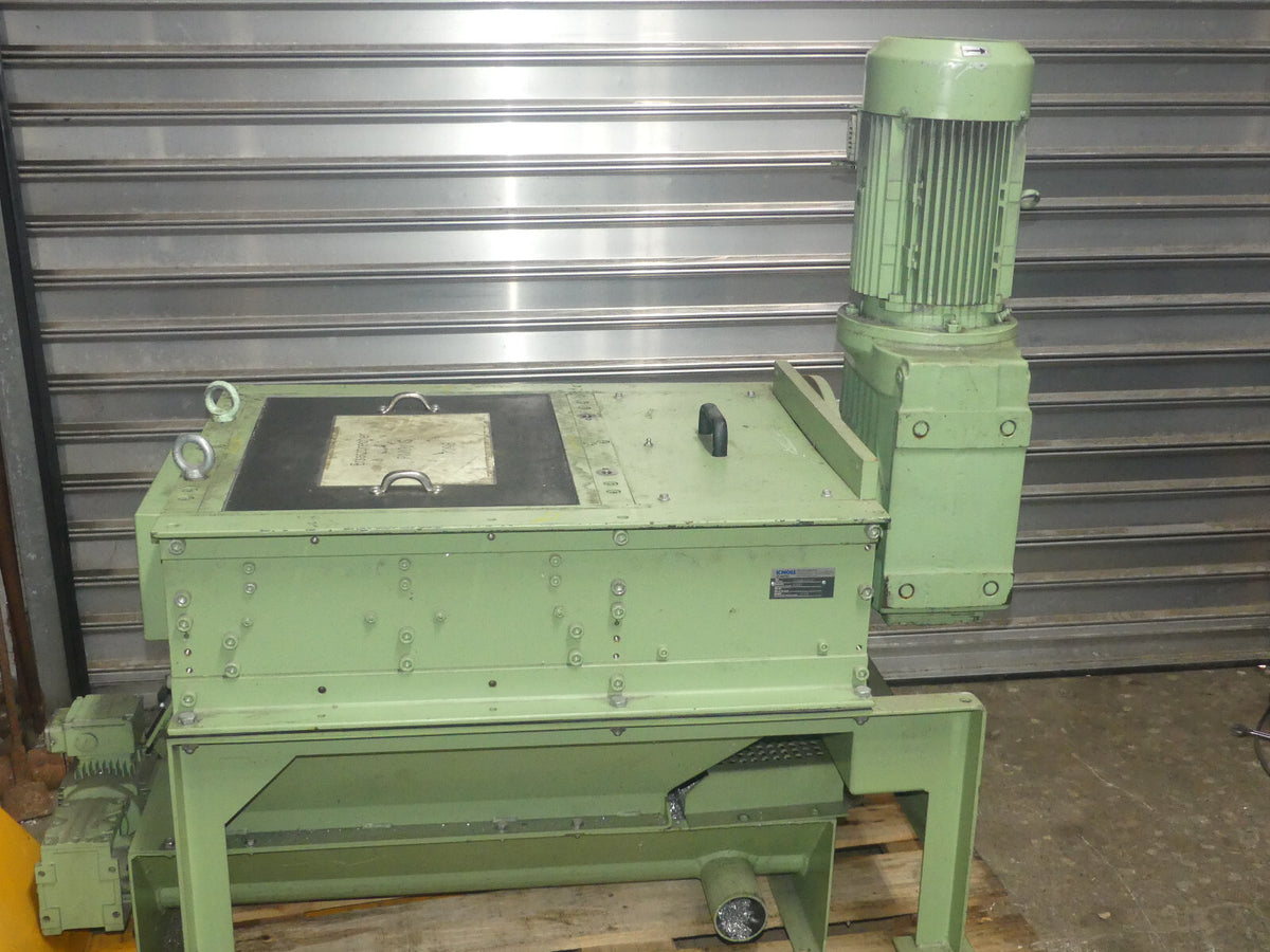 Knoll ZVD 400/J-G10 Zwei Wellen   Rotormesser  Spänebrecher Baujahr 2009