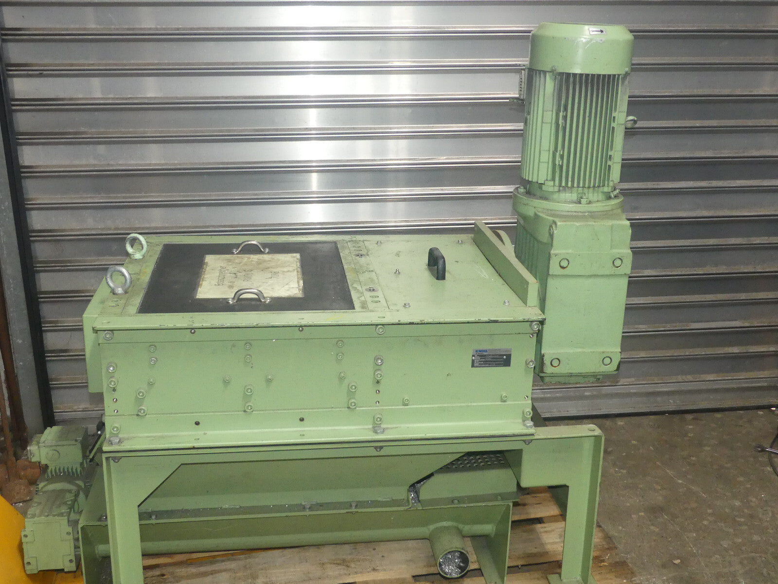 Knoll ZVD 400/J-G10 Zwei Wellen   Rotormesser  Spänebrecher Baujahr 2009