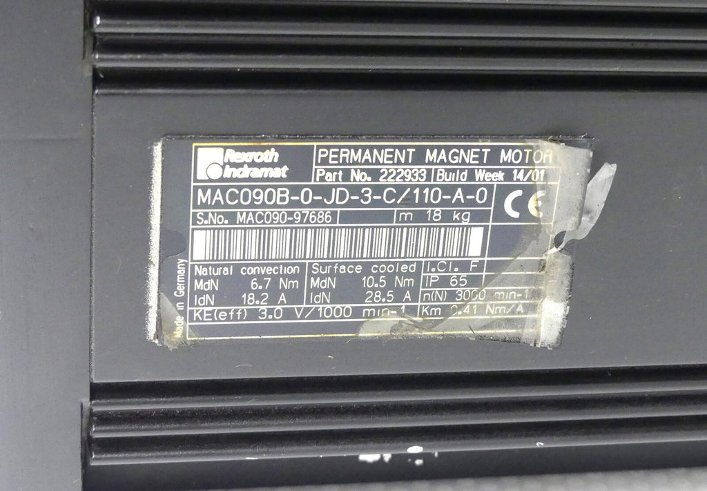 Rexroth/Indramat MAC090B-0-JD-3-C/110-A-0