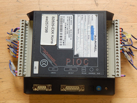 Rommel Steurung CAN/MM102/CPU167/V1.50/RS232/BAT CCE-16DE-2;14DA-2/30K Used