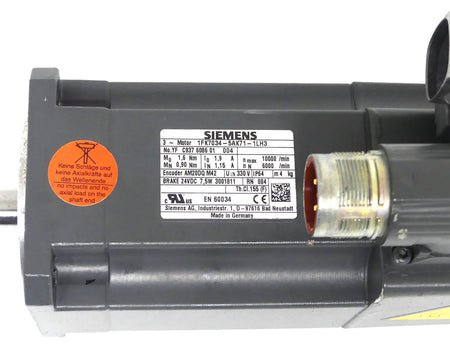 Siemens 1FK7034-5AK71-1LH3