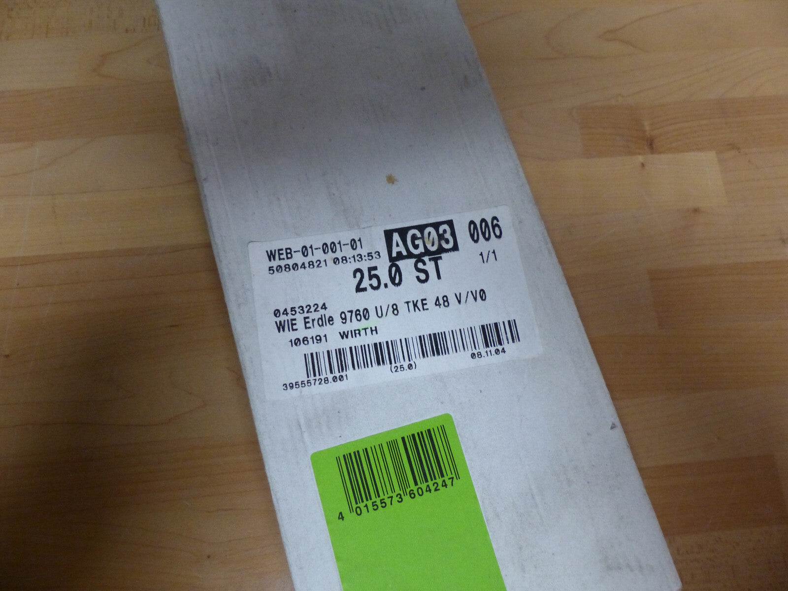 21 x  Stück Wieland Erdleitertrennklemme 9760 U/8 TKE 48 V/V0  57.110.1655.0