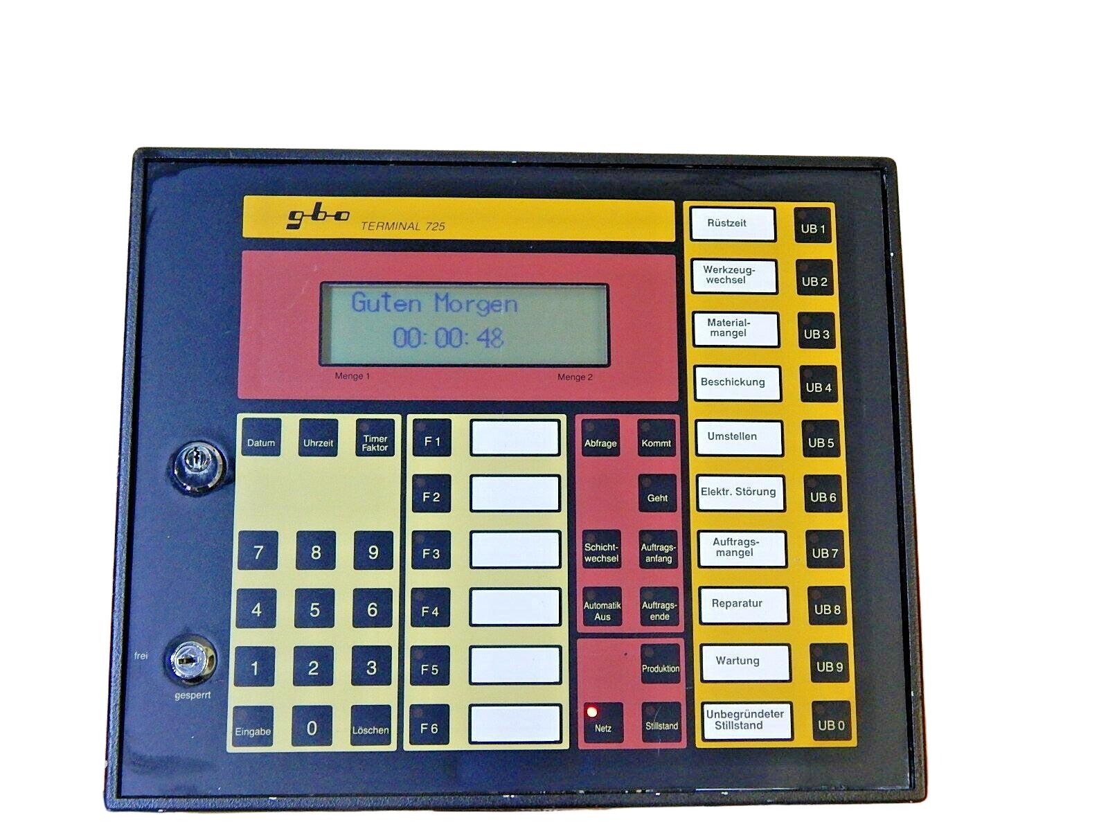  GBO g-b-o  725 Terminal 725 used  s.Bilder