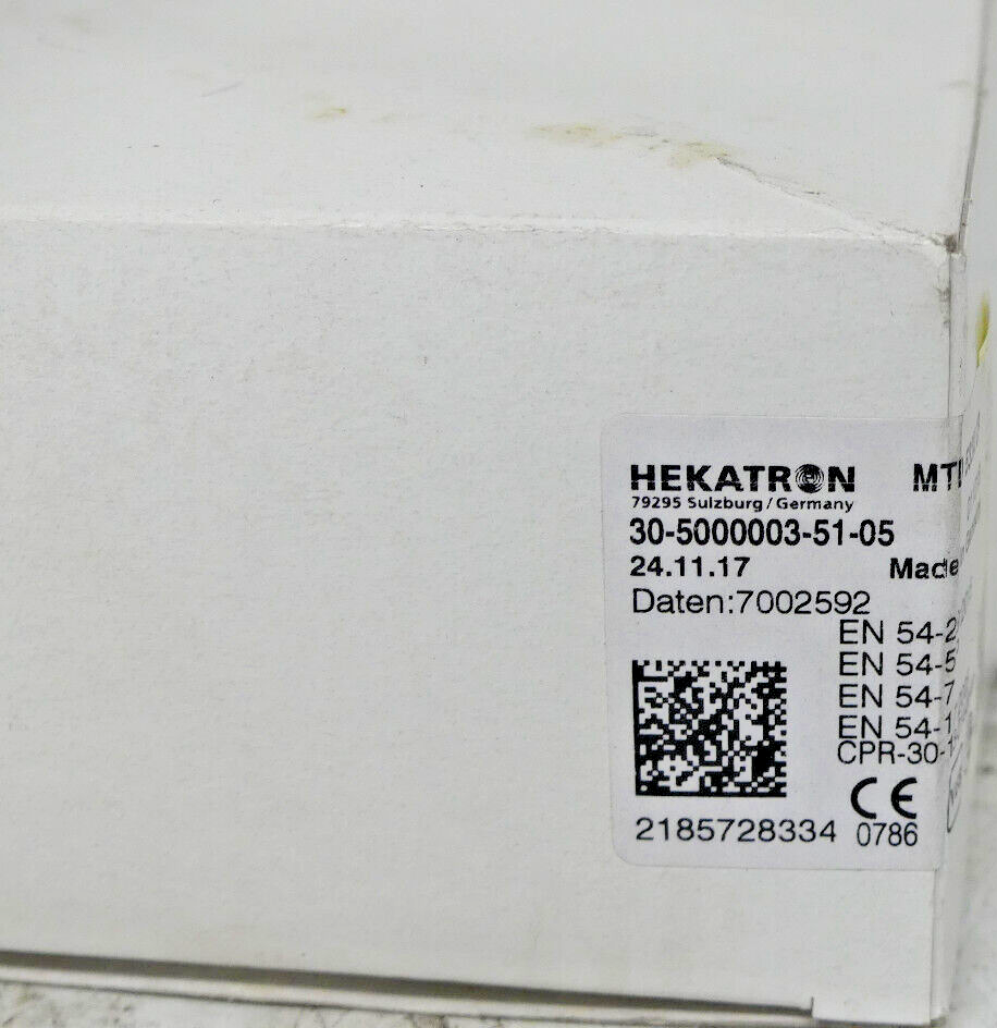HEKATRON MTD533X CP 30-5000003-51-05 Rauchschalter Rauchmelde