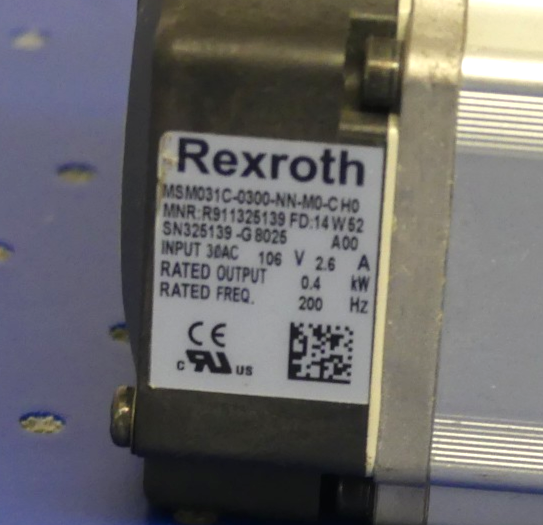 REXROTH MSM031C-0300-NN-M0-CH0