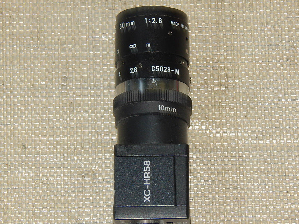  Sony CCD Videokamera Progressive Scan XC-HR58 + Pentax C5028-M  Objektiv 