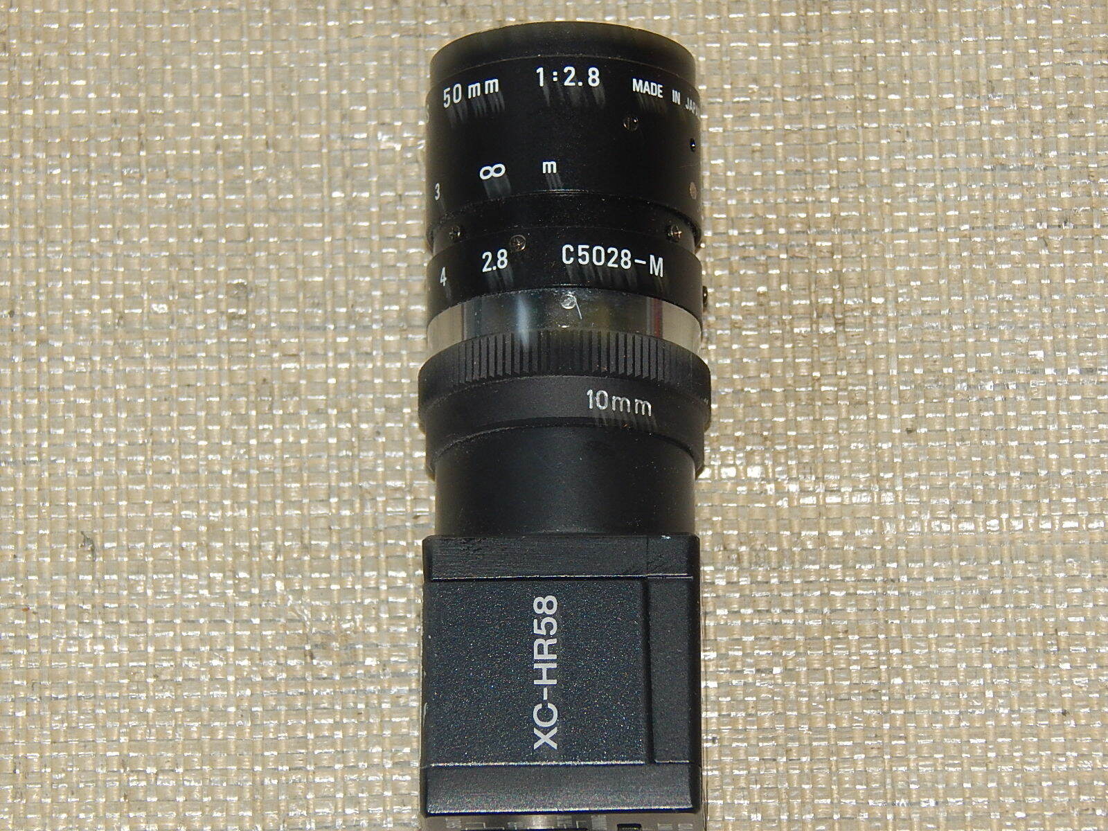  Sony CCD Videokamera Progressive Scan XC-HR58 + Pentax C5028-M  Objektiv 