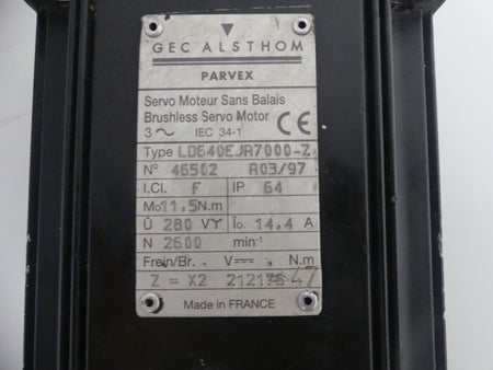 PARVEX LD640EJR7000-2 s. Bilder