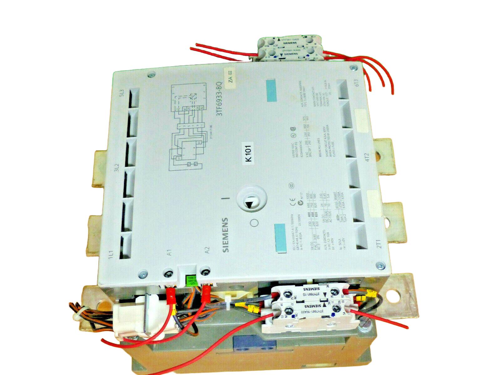Siemens 3FT6933-8QL7-Z // 3FT6933-8Q