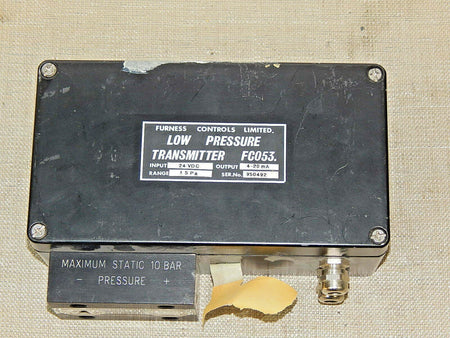 Furness Controls  Low Pressure Transmitter  FC053 Used