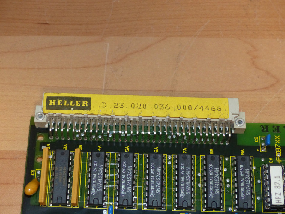 HELLER / uni-Pro Steuerungskarte D 23,020 036-000/4466