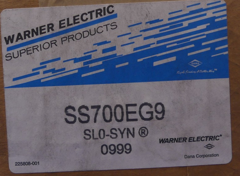 Superior Slectric Slo-Syn  Motor SS700EG9