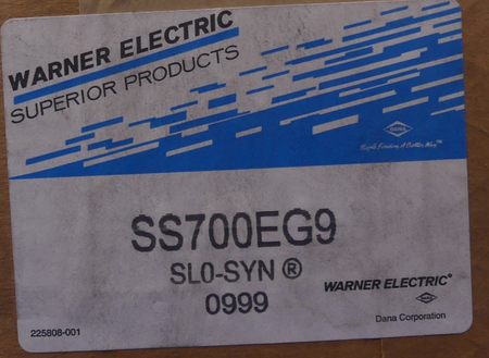 Superior Slectric Slo-Syn  Motor SS700EG9