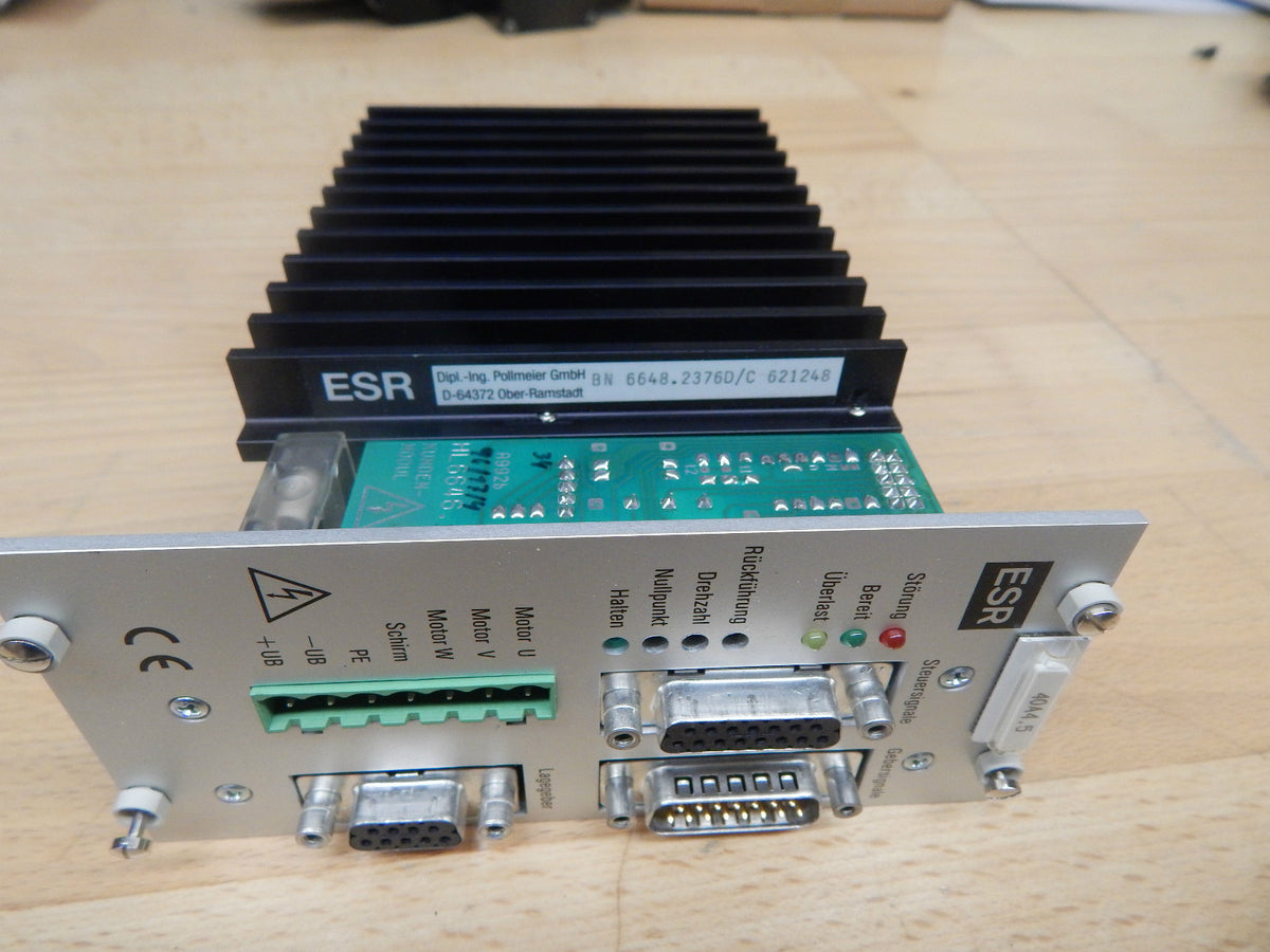 ESR PollmeierTRIODRIVE  Leistungsverstarker Bürstenlose motoren  BN6648.2376D/C 