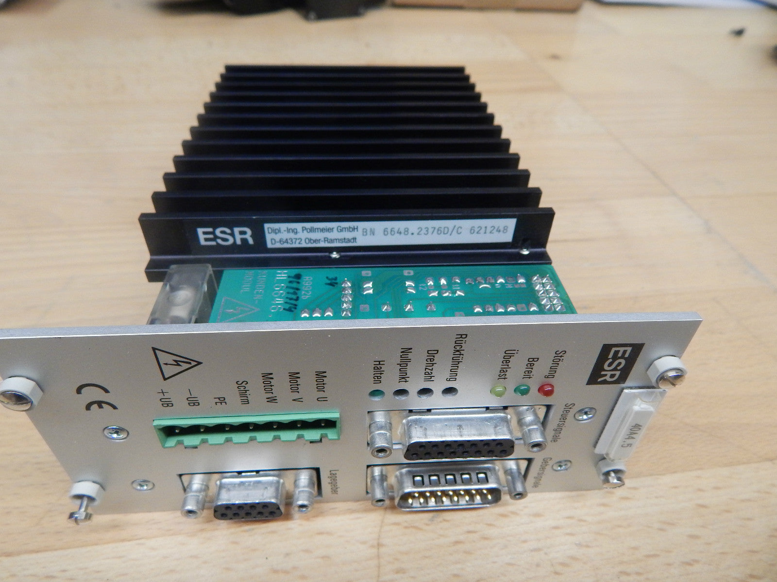 ESR PollmeierTRIODRIVE  Leistungsverstarker Bürstenlose motoren  BN6648.2376D/C 
