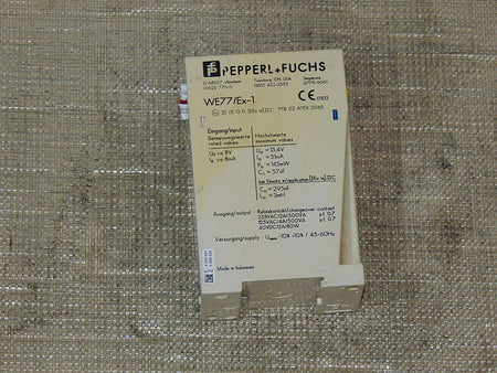  Pepperl + Fuchs WE77/EX-1 Trennschaltverstärker  used