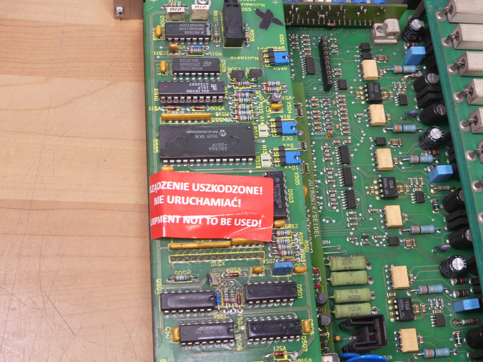 Seidel  WAF65WKS-CE310/12PB Servo Drive Control