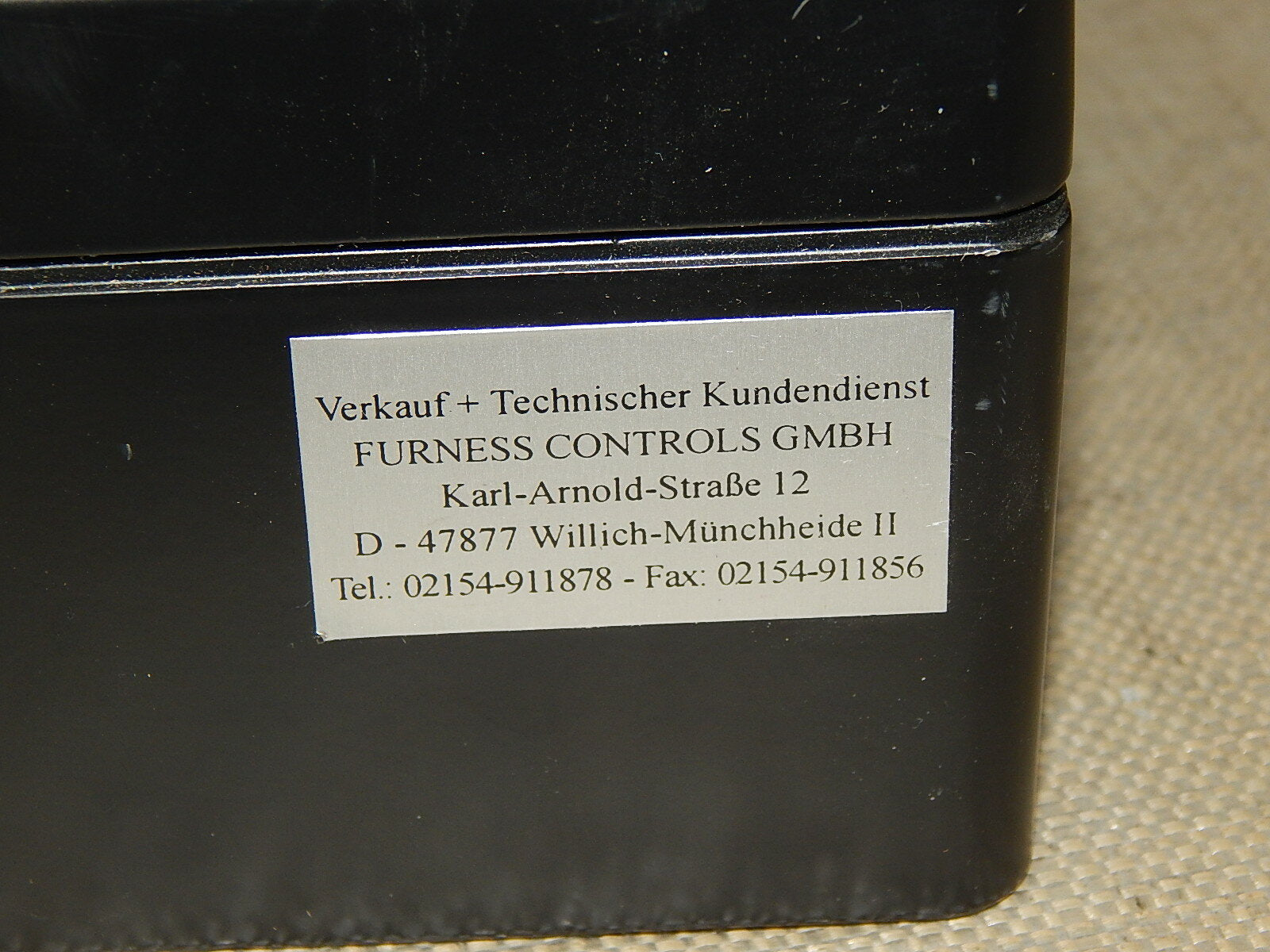Furness Controls  Low Pressure Transmitter  FC053 Used