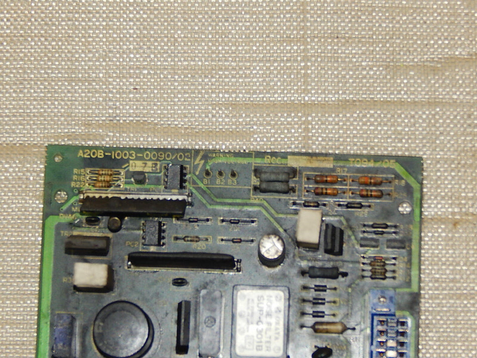 FANUC Velocity Control Board A20B-1003-0090/02  for A06B-6058-H025 used