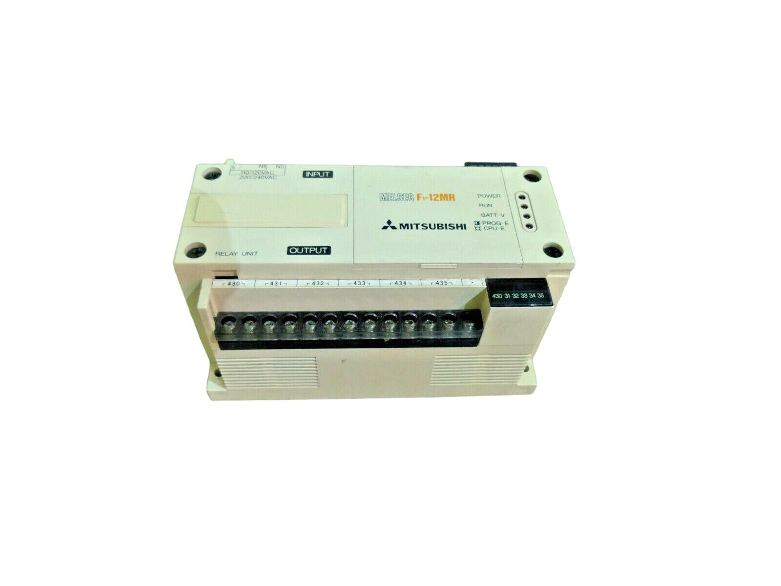  Mitsubishi MELSEC F1-12MR-ES Programmable Controller 