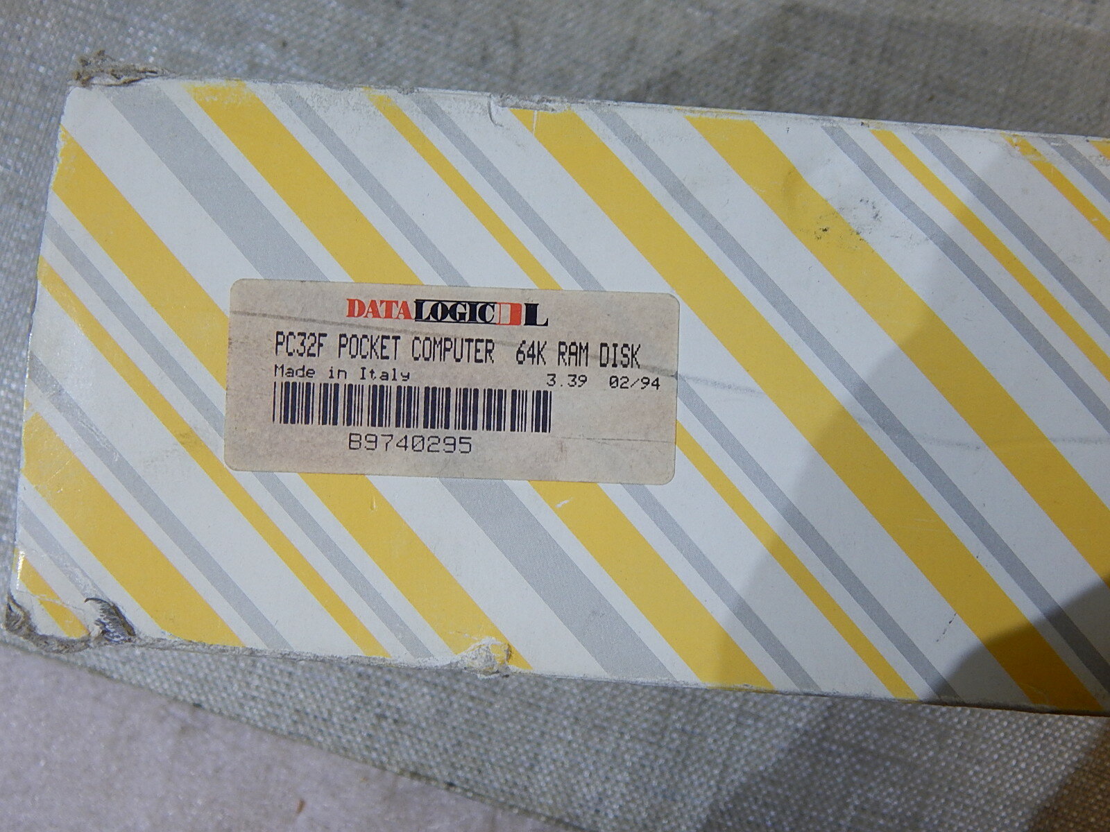 Datalogic PC32F  Mobile Data Collector 