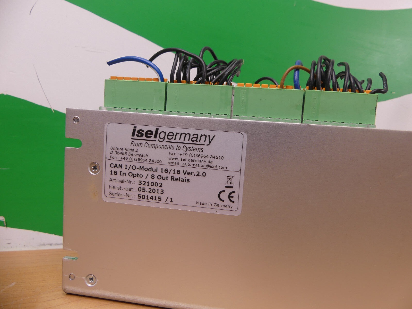Isel 390228 CAN I/O-Modul 16/16V2.0 24VDC/250mA