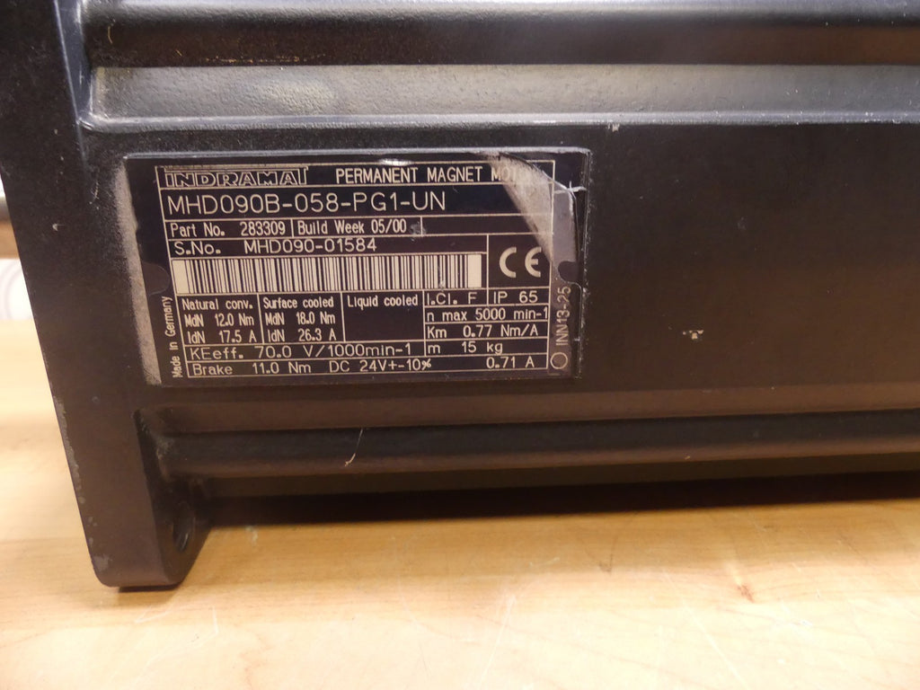 REXROTH&INDRAMAT MHD090B-058-PG1-UN DEFEKT