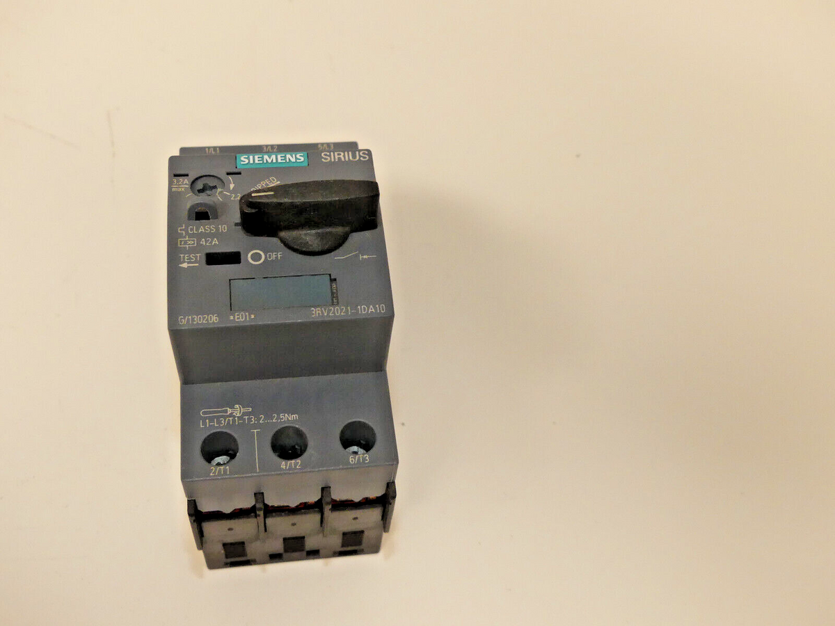 Siemens Leistungsschalter 3RV2021-1DA10